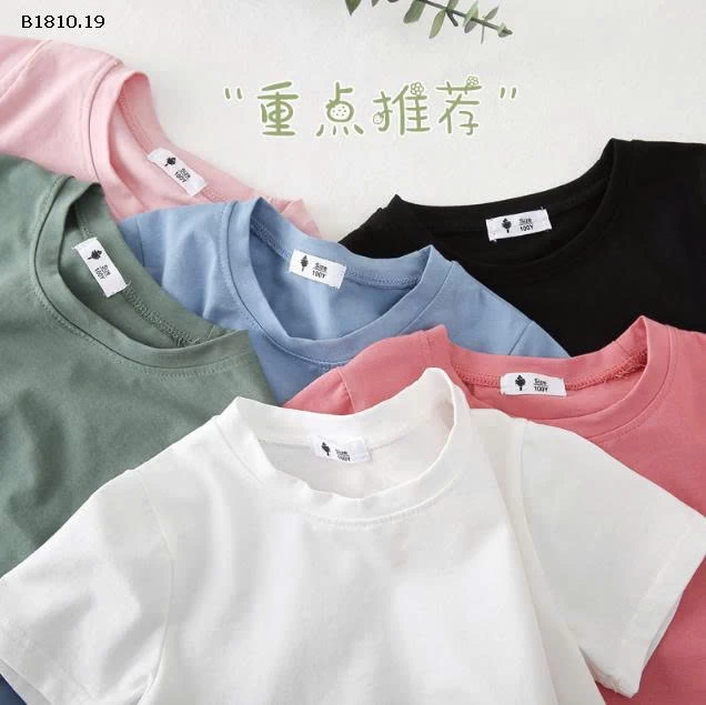 Áo thun cotton tay ngắn  cho bé- sỉ giá 63k/chiếc  bán từ 2 chiếc