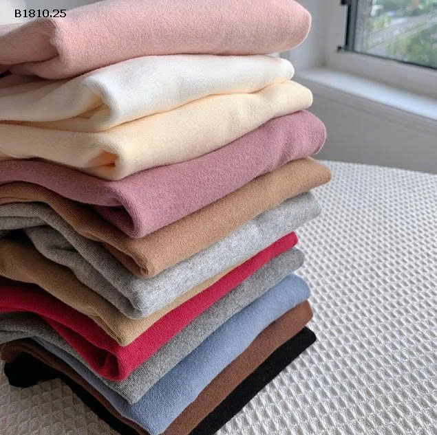 Áo giữ nhiệt dài tay màu trơn  cho bé  - sỉ giá 84k/chiếc