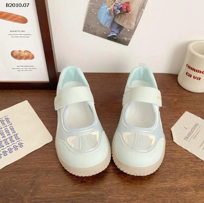 GIÀY MARY JANE VELCRO ROMAN CHO NỮ-Giá sỉ 125k