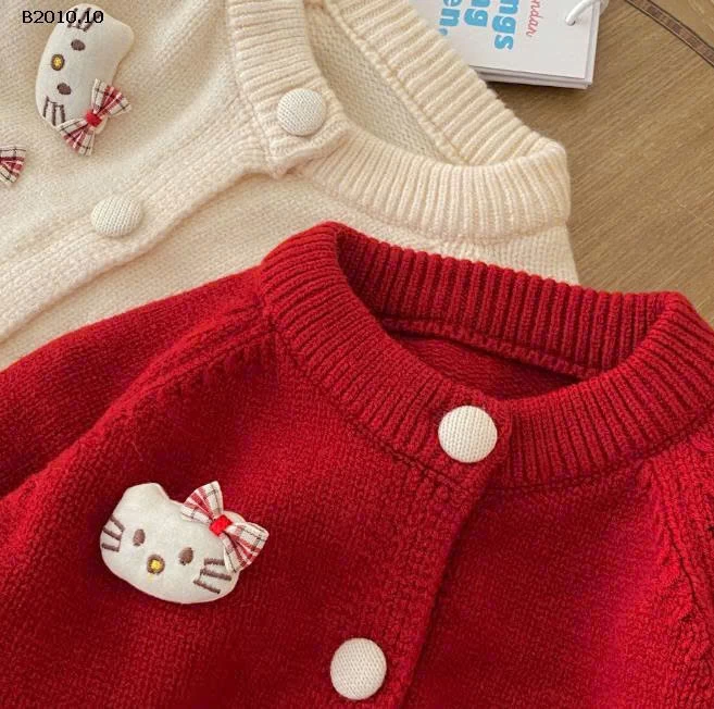 ÁO CARDIGAN MÈO KITTY BG-Giá sỉ ÁO CARDIGAN giá   186k quần  : 93k 