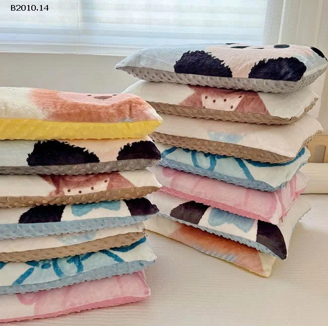 Gối nhung cho bé -Giá sỉ 99k