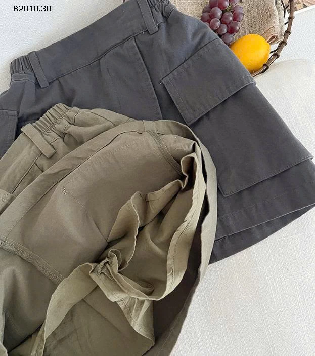 CHÂN VÁY KAKI VẠT CHÉO AMBB-Giá sỉ  size 90-150: 127k  size 160: 139k  size 170: 154k 