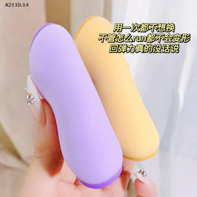 HỘP MÚT ĐÁNH NỀN MỀM MỊN 6 CÁI-Giá sỉ 55k/set 2 hộp cùng màu 