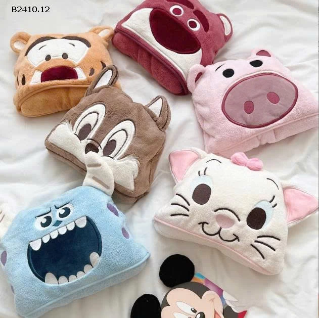 Khăn tắm trẻ em áo choàng tắm hoạt hình -Giá sỉ 86k