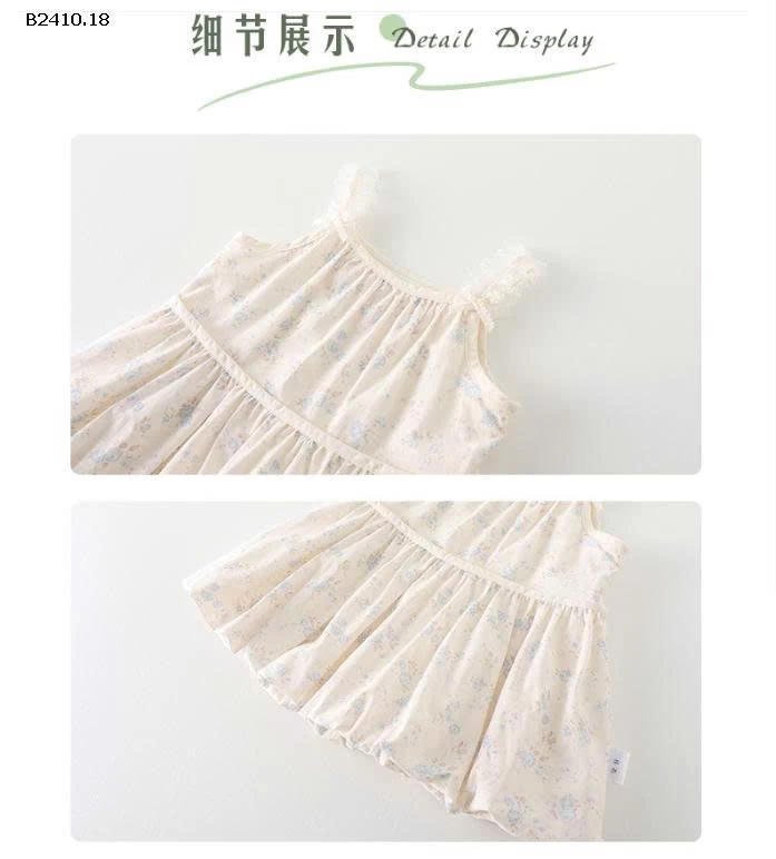 Váy yếm hoa thời trang bé gái-sỉ 176k