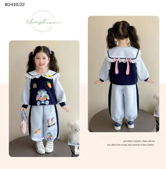 SET NỈ VOI CỔ BÈO-Giá sỉ 259k