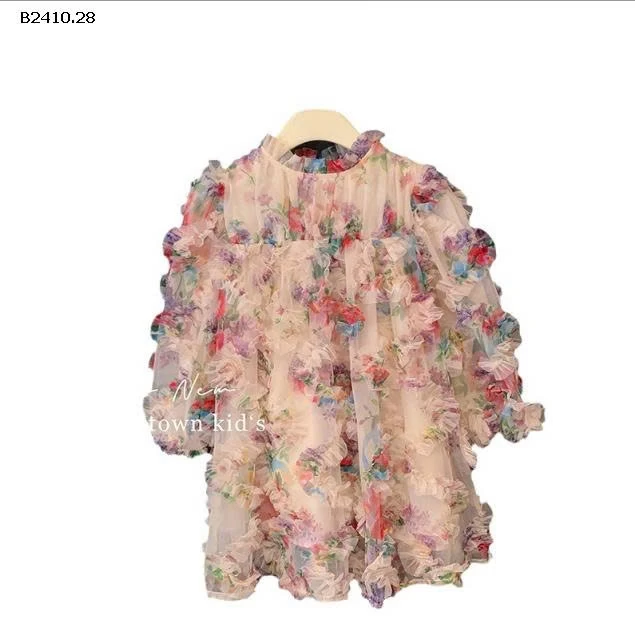 VÁY HOA CHO BÉ -Giá sỉ 255k