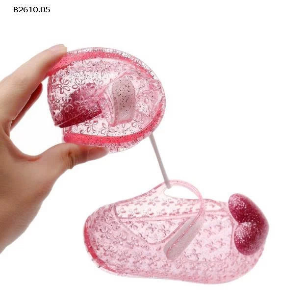 SANDAL NHỰA TRÁI TIM BG -Giá sỉ 77k