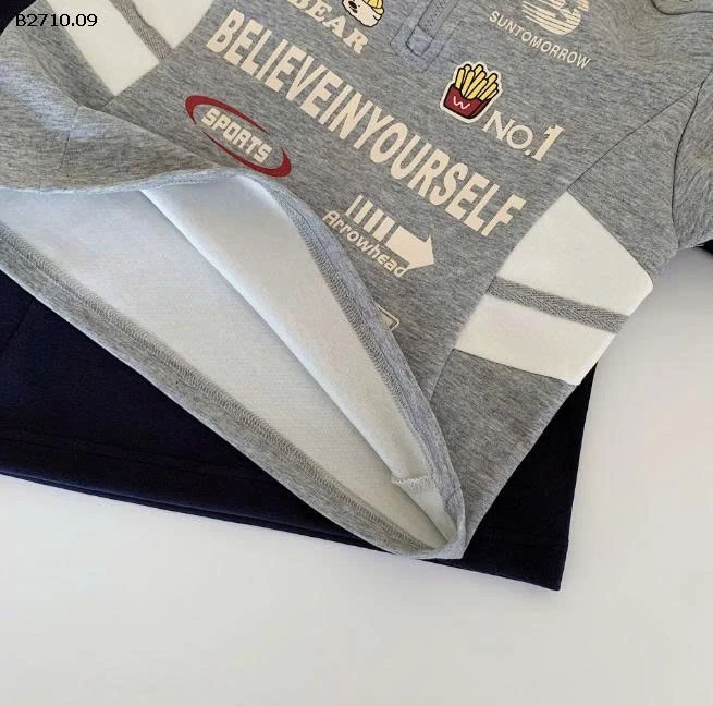 Áo nỉ  in họa tiết cho bé  nhà Huzhou Zhili - sỉ 163k 