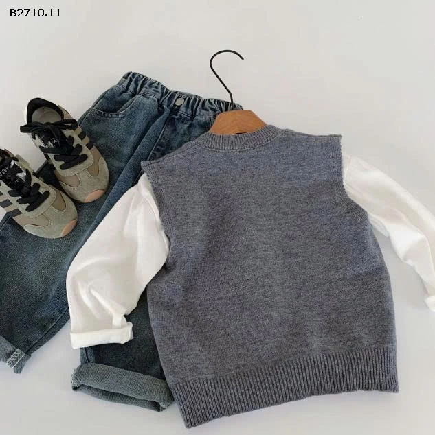 Áo len gile nhà Huzhou Zhili - sỉ 135k 