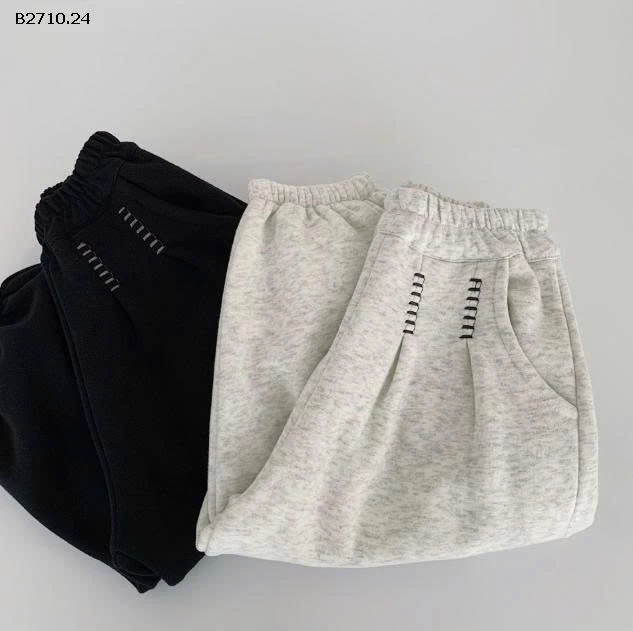 Quần nỉ thể thao nhung  nhà Huzhou Zhili- sỉ 175k