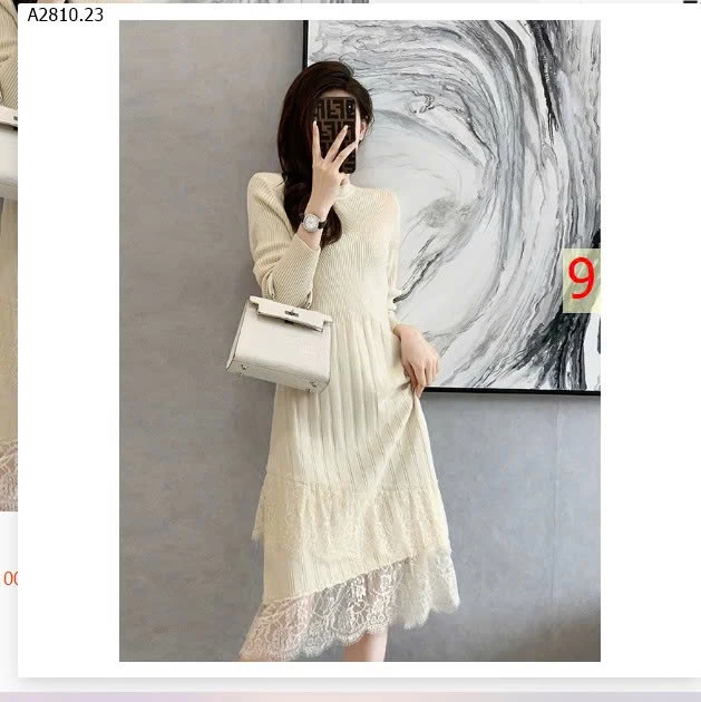 BST VÁY LEN HỌA TIẾT CHO NỮ- sỉ 348k