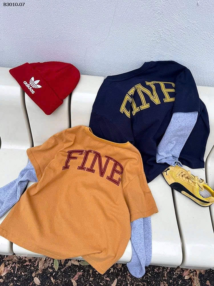 ÁO THUN nỉ DÀI TAY  AMBB-Giá sỉ size 90-150 giá  170k size 160 giá 183k size 170 giá 199k