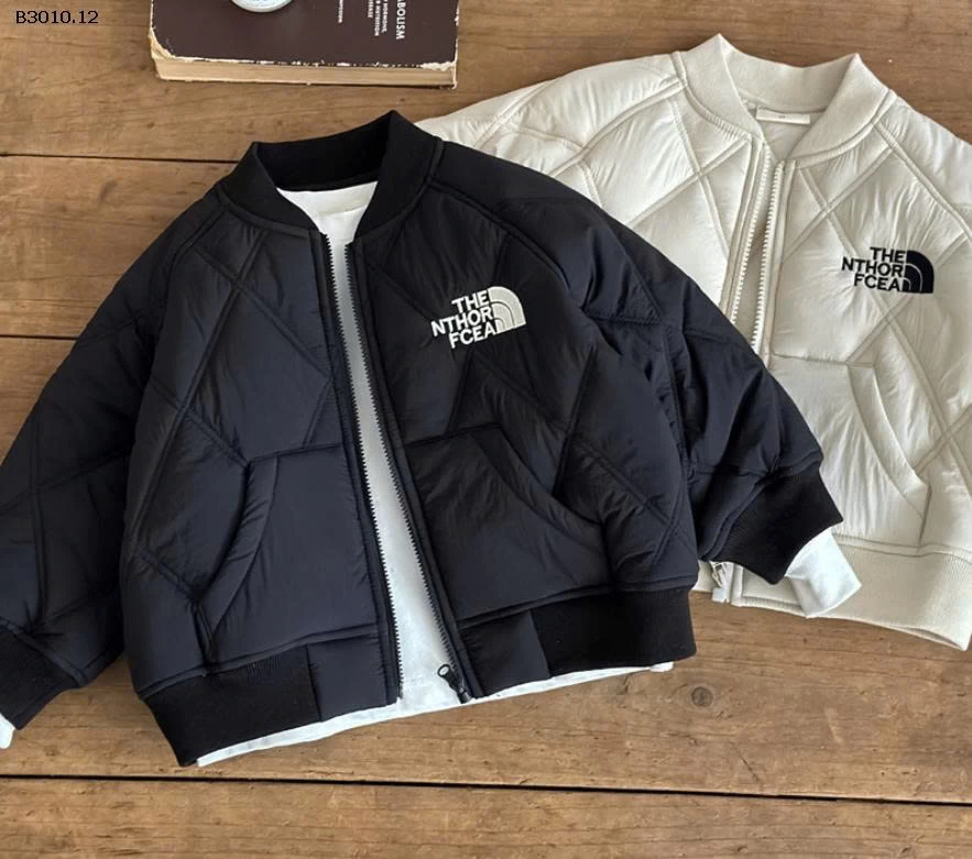 Áo khoác chần bông vải cotton  cho bé - sỉ 226k