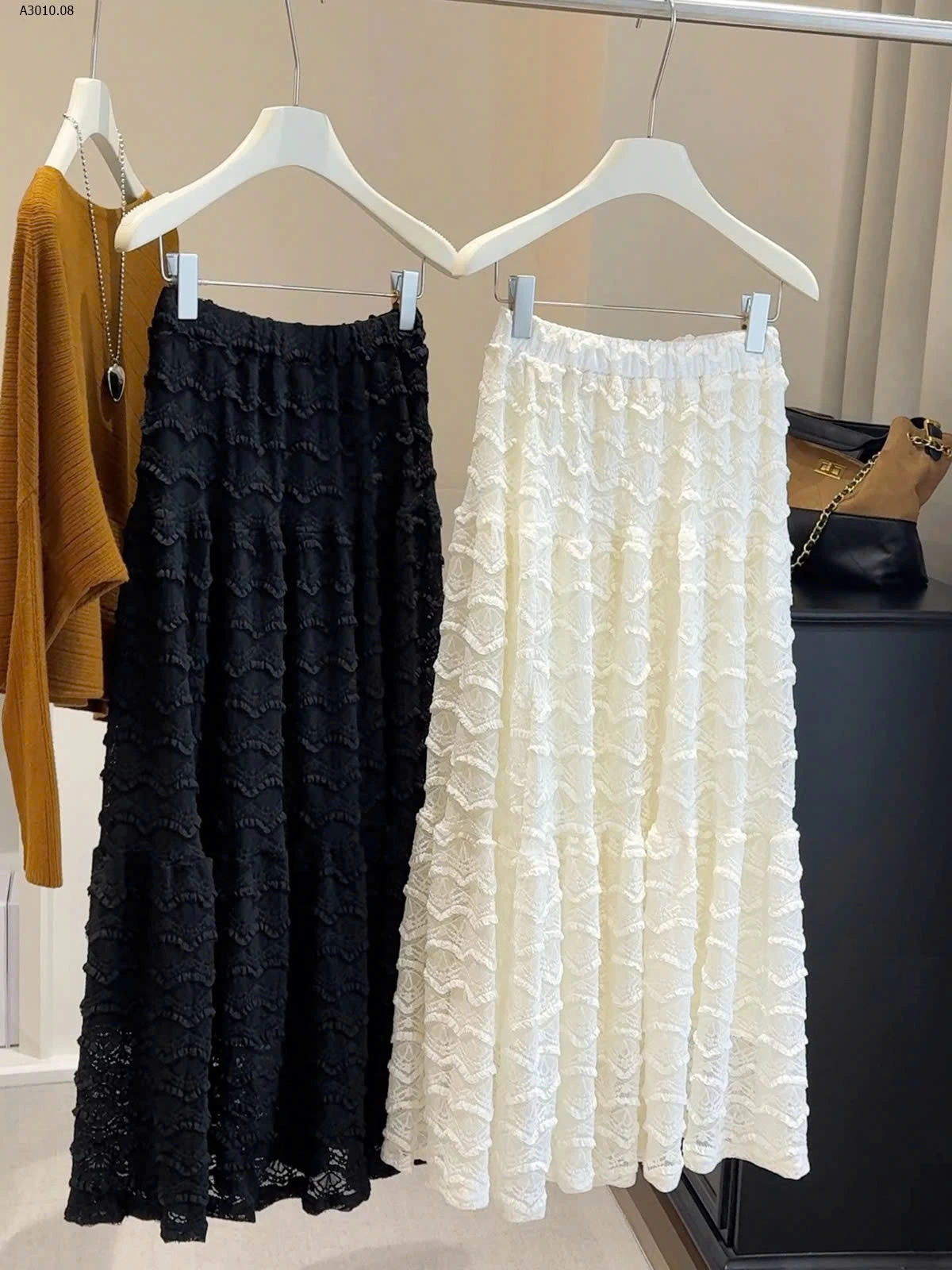 CHÂN VÁY REN ANNA  - sỉ 227k