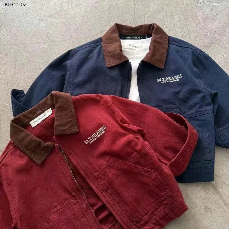 Áo khoác Jacket cho bé-Giá sỉ 148k