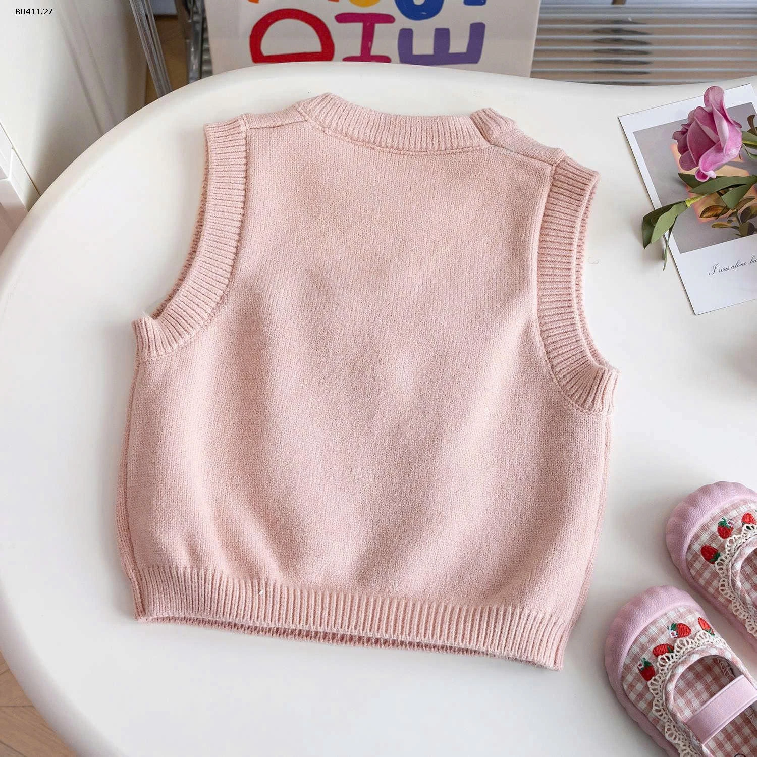 ÁO GILE LEN GẤU XINH XẮN -Giá sỉ 125k