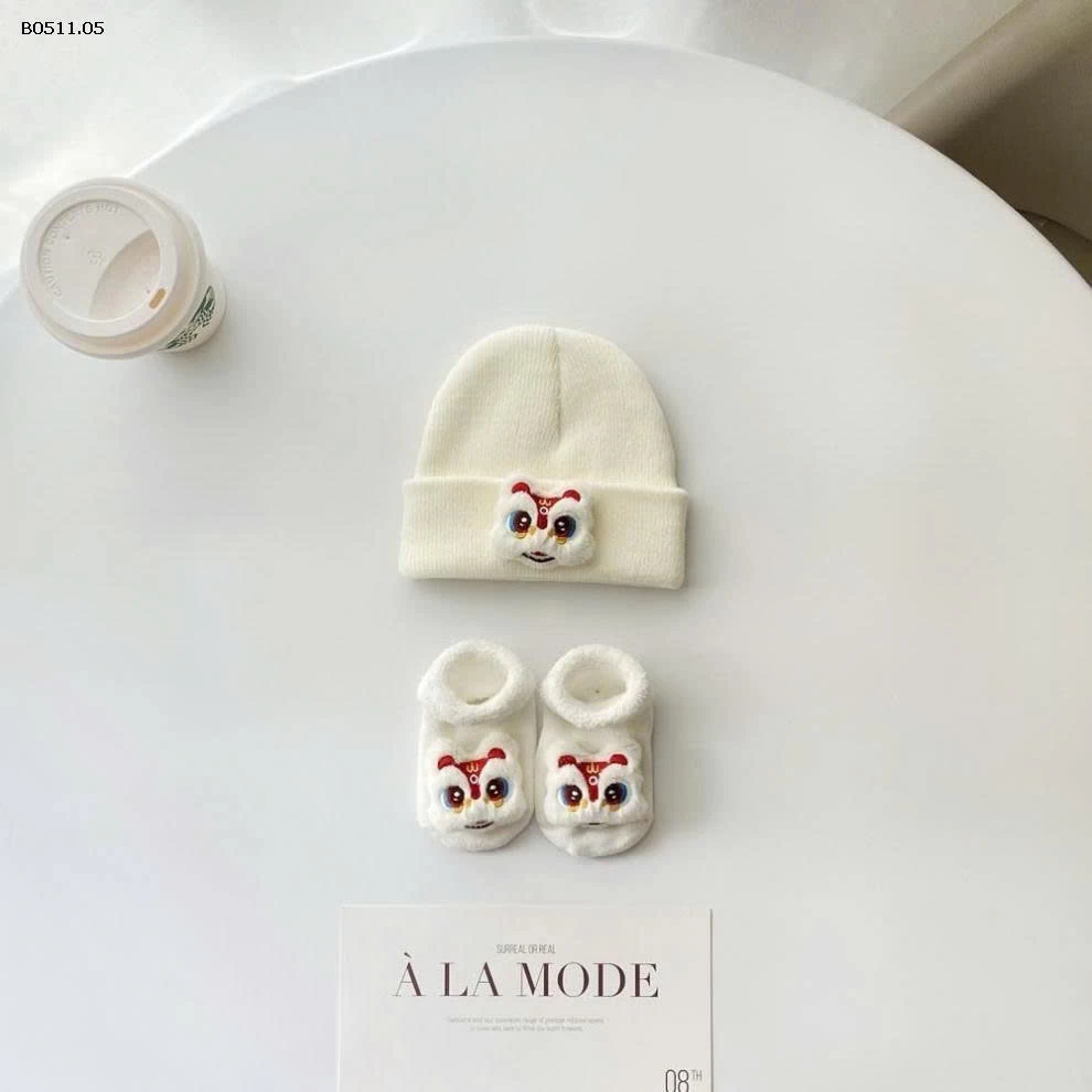 SET MŨ TẤT CHO BÉ-Giá sỉ 56k