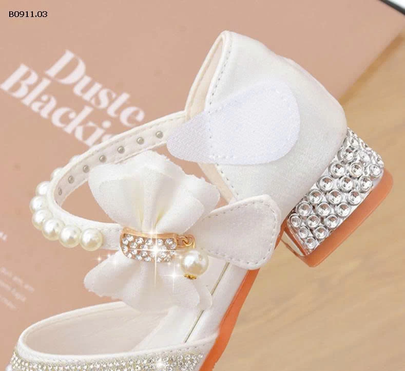 Giày pha lê kiểu mới cho bé gái - sỉ giá 229k