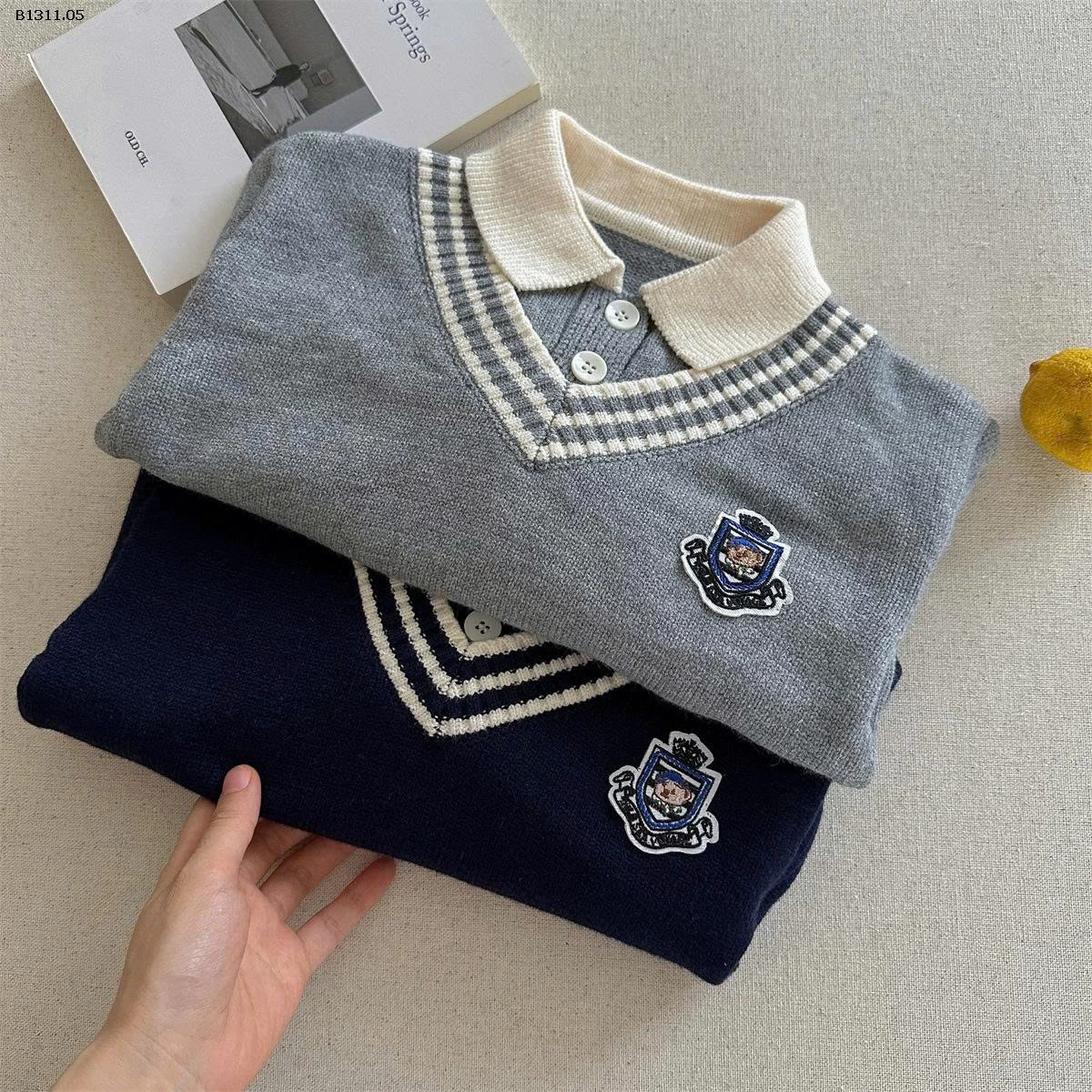 ÁO LEN CỔ POLO BT -Giá sỉ 177k