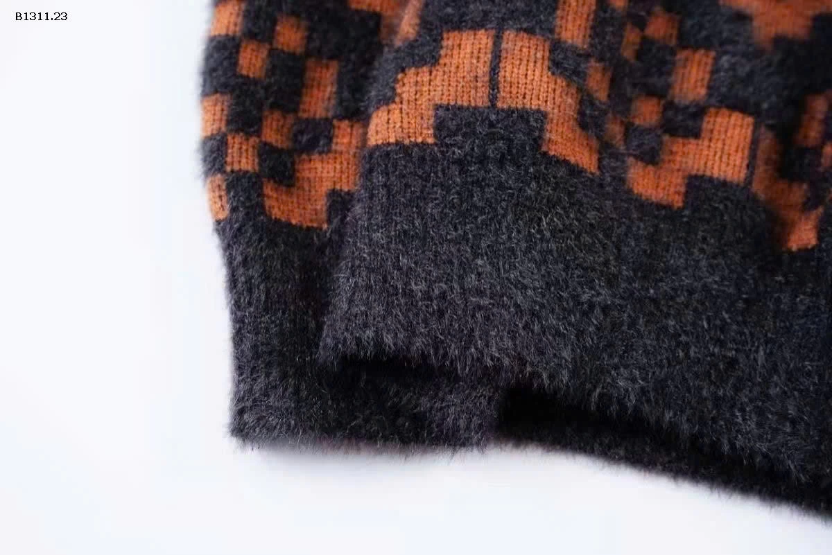 ÁO LEN HỌA TIẾT CỔ TRÒN CHO BÉ-Giá sỉ 135k