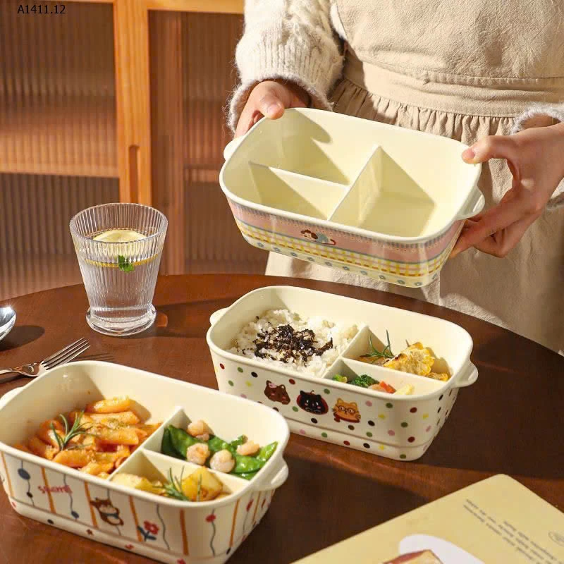 HỘP CƠM 3 NGĂN TIỆN LỢI – CHÂN ÁI CHO DÂN VĂN PHÒNG & HỌC SINH - sỉ 152k