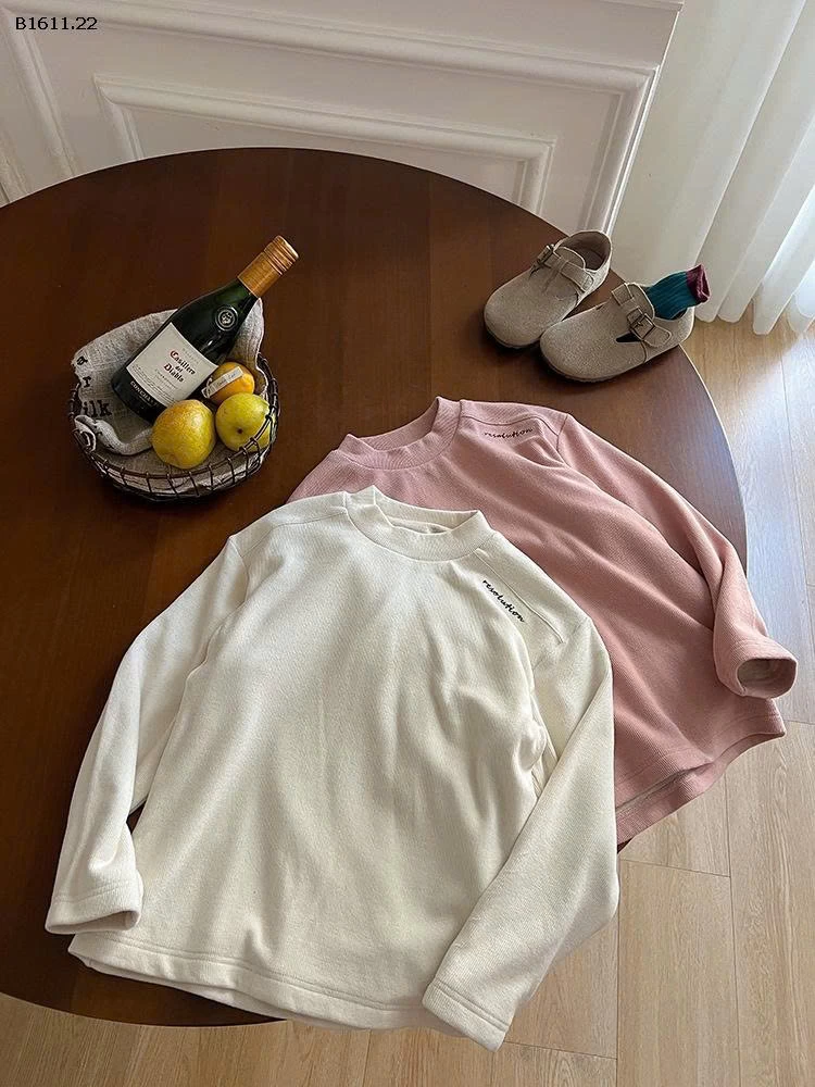 Áo nỉ hai lớp giữ ấm  cho bé  nhà AMBB -Giá sỉ sz 90-150: 172k sz 160 : 184k sz 170 : 196k