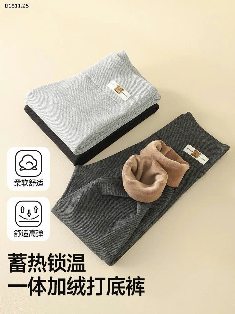 QUẦN LEGGING GÂN LÓT NHUNG SZ ĐẠI-Giá sỉ  sz 110-140 : 105k/c  sz 150-170 : 123k/c