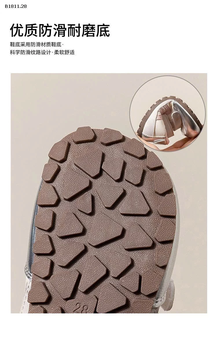 GIÀY THỂ THAO QUAI DÁN BÉ GÁI-Giá sỉ 159k