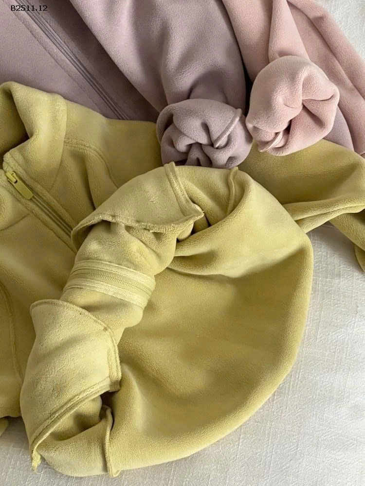 Áo khoác Elmo Baby chống gió và giữ ấm bằng cotton có lớp lông cừu NHÀ AMBB - Giá sỉ  sz 90-150: 208k  sz 160:  225k  sz 170 : 240k