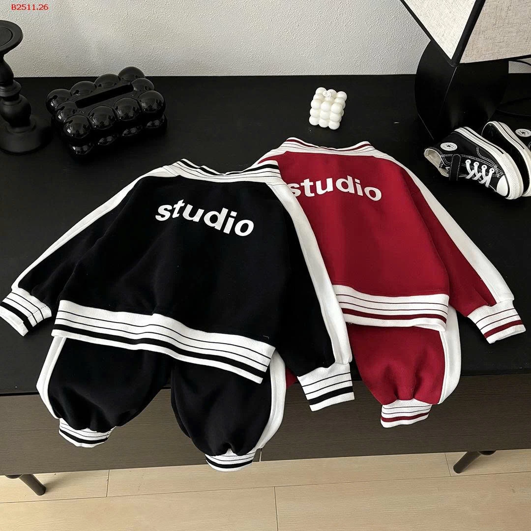 Bộ đồ cotton thu mới 2025 cho trẻ-Giá sỉ  sz 80-120 : 145k sz 130-170 : 168k