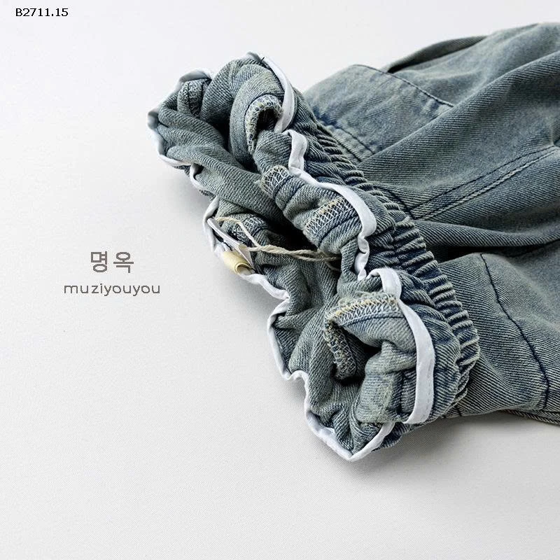 QUẦN JEANS TÚI HỘP MUZİYOUYOU- sỉ 190k