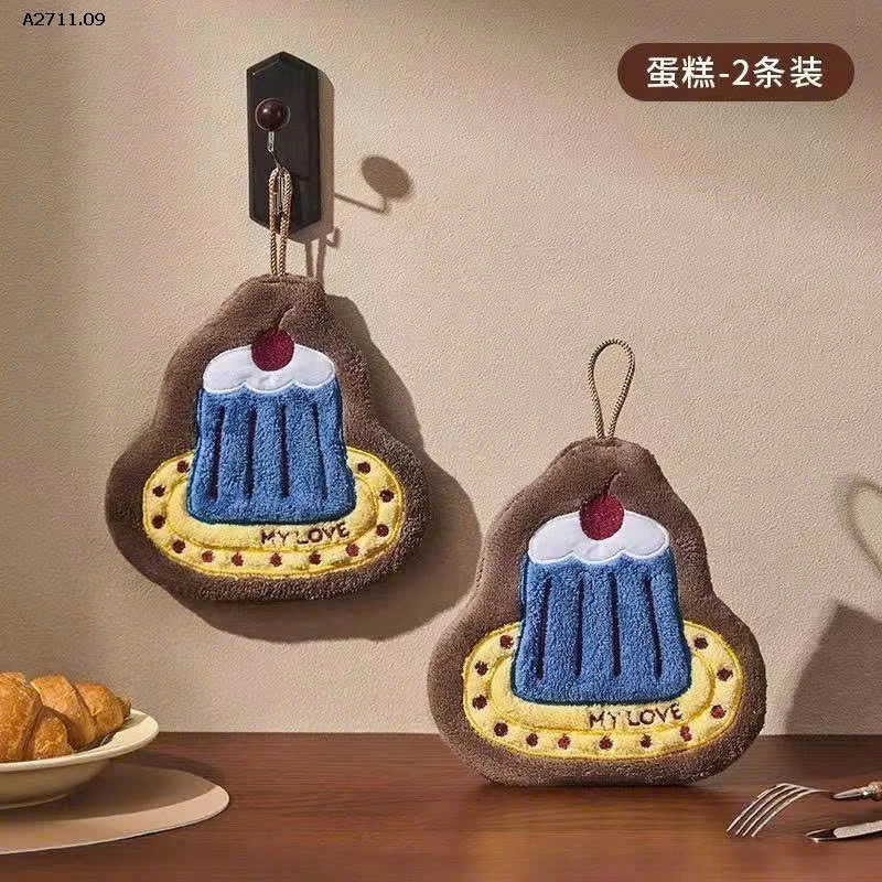  SET 2 KHĂN LAU CUTE  - Giá sỉ 45k/1 set 2c mix mẫu