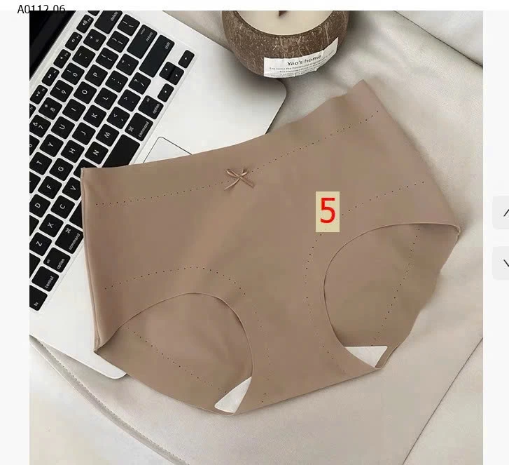 QUẦN LÓT KHÔNG VIỀN KHÁNG KHUẨN 10A -sỉ 85k/set 3c chọn màu