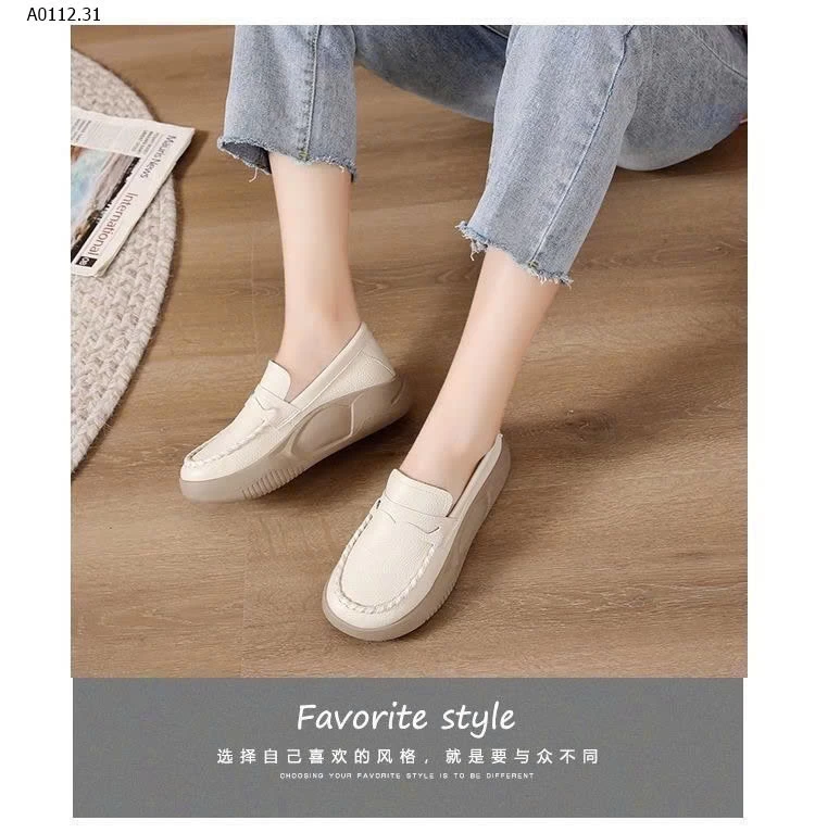 GIÀY LƯỜI NỮ ĐẾ CAO-sỉ 130k