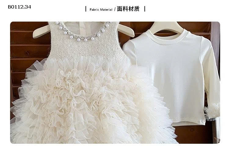 Set 2 món áo + váyyy voan cao cấp bg-sỉ 329k