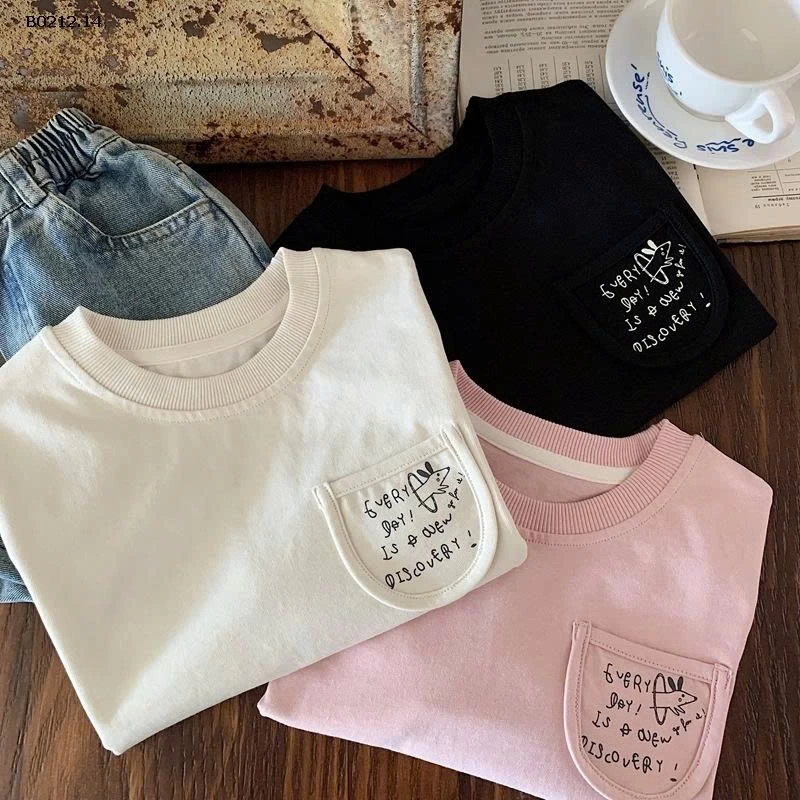 ÁO THUN DÀI TAY TÚI NGỰC-sỉ 145k