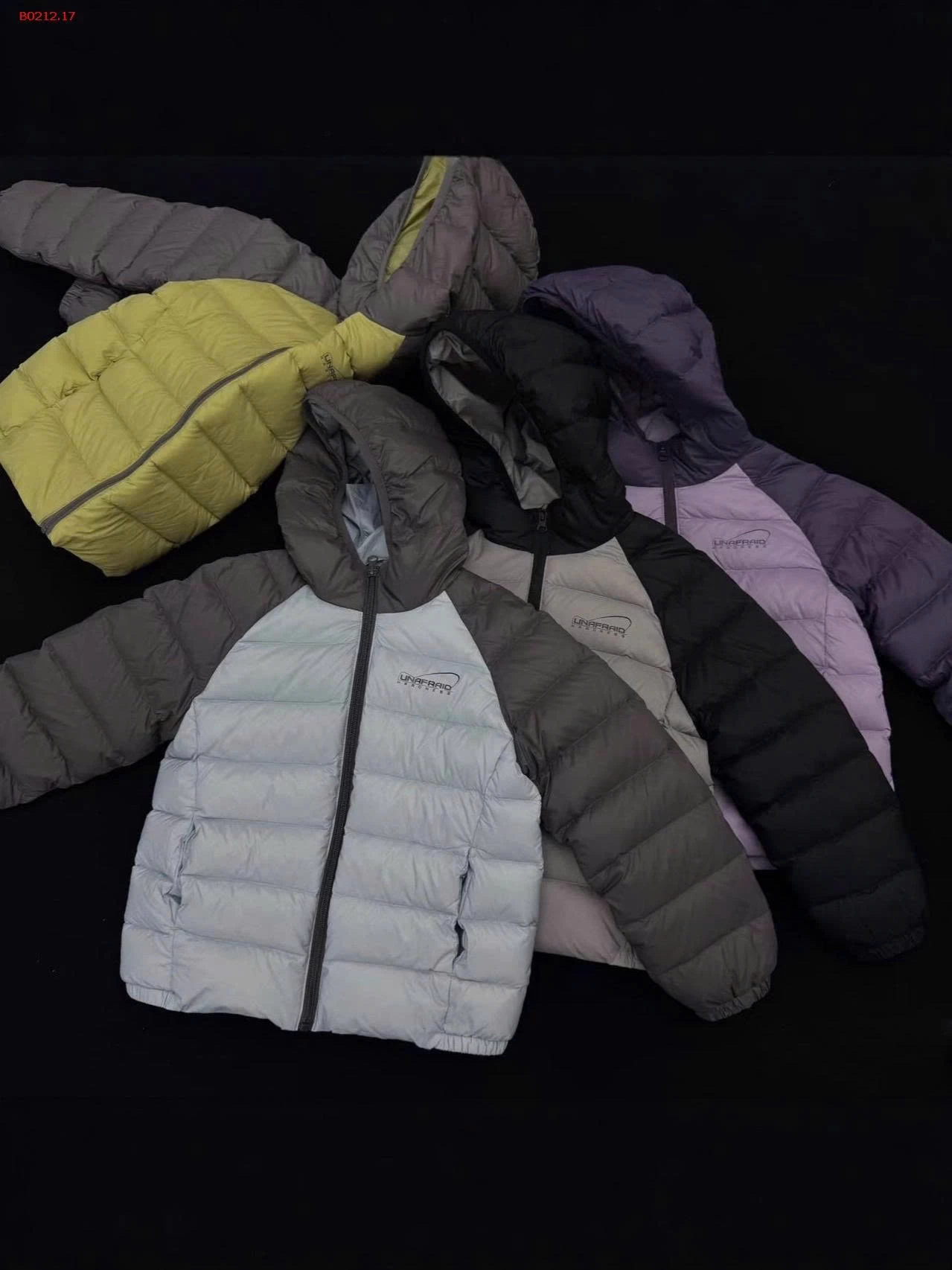 ÁO KHOÁC PHAO PHỐI MÀU TAY-sỉ 195k