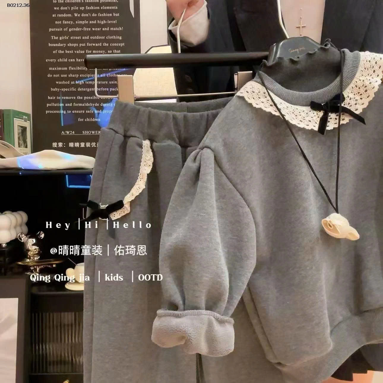 BỘ ĐỒ PHỐI REN CHO BÉ GÁI-sỉ 150k 