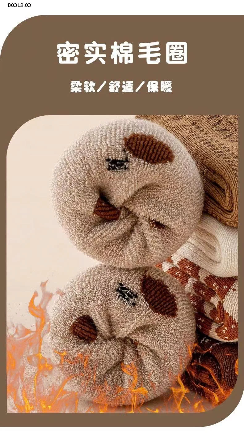 SET 10 ĐÔI TẤT DÀY BÉ -sỉ 86k