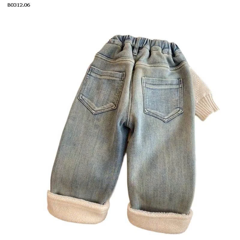 QUẦN JEAN BÉ GÁI LÓT LÔNG-sỉ 167k