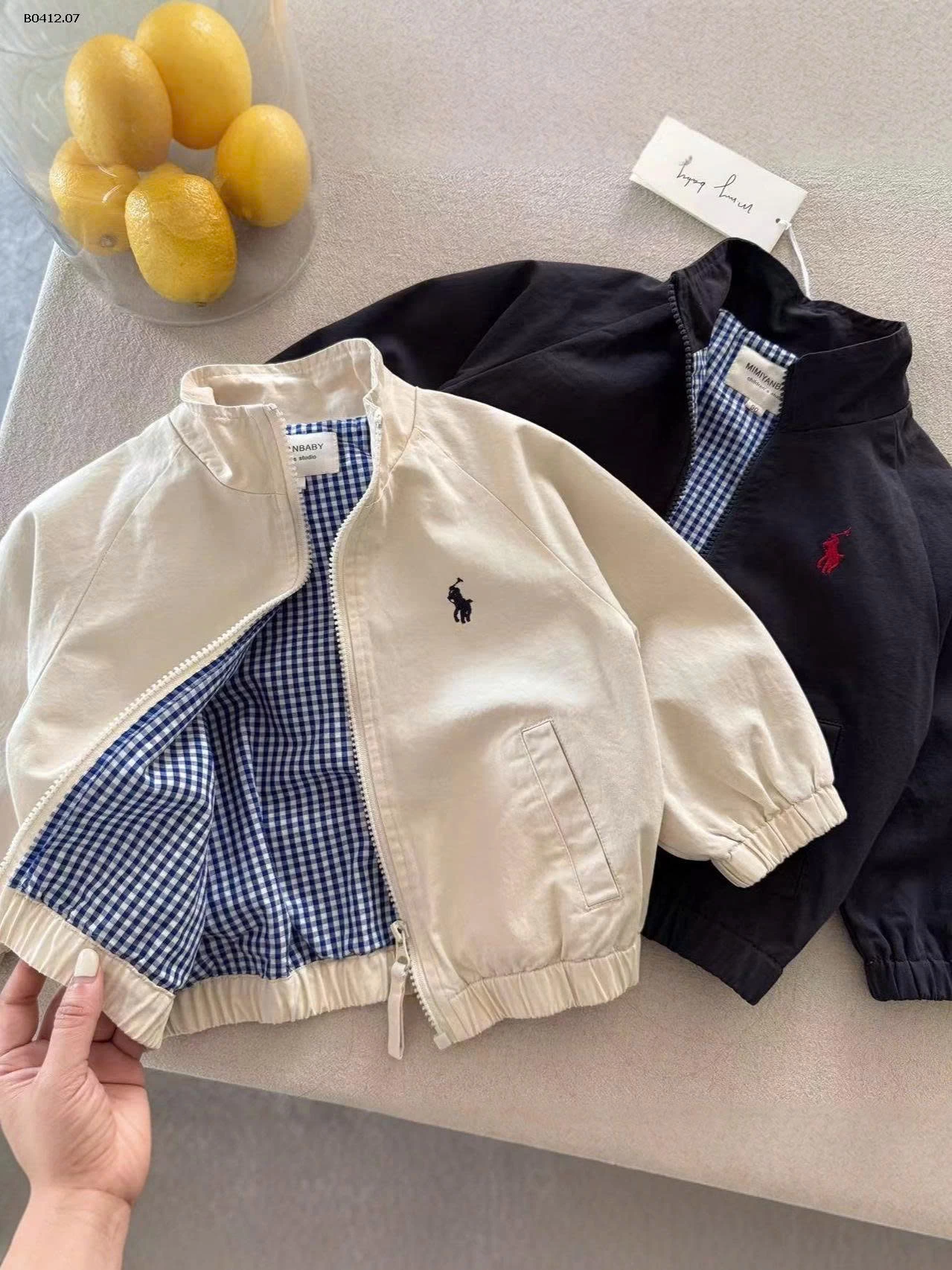 ÁO KHOÁC KAKI 2 LỚP THÊU NGỰA -sỉ 195k