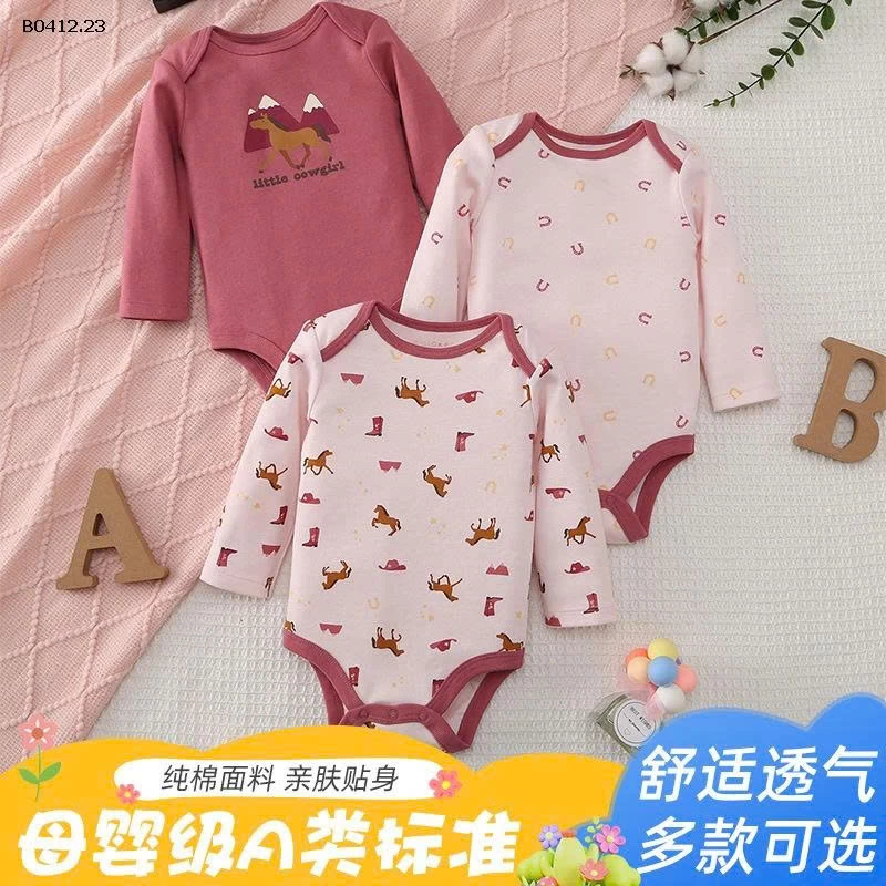 SET 3 BODY HỌA TIẾT CHO BÉ  -sỉ 170k