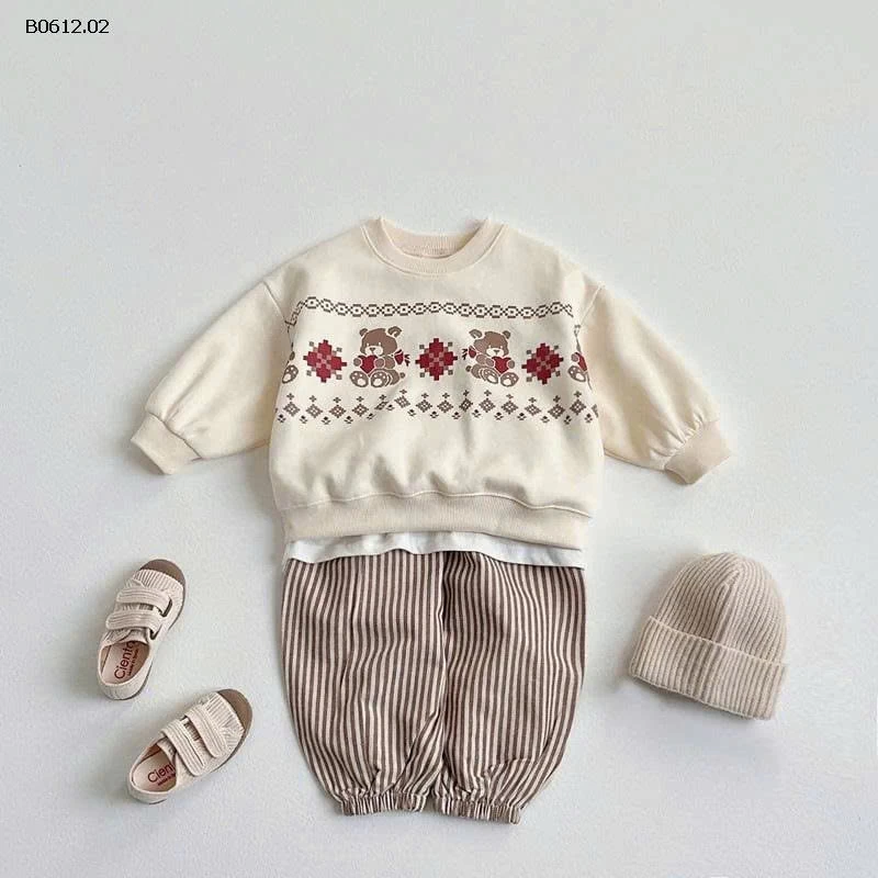 QUẦN KẺ SỌC CHO BÉ-sỉ 150k