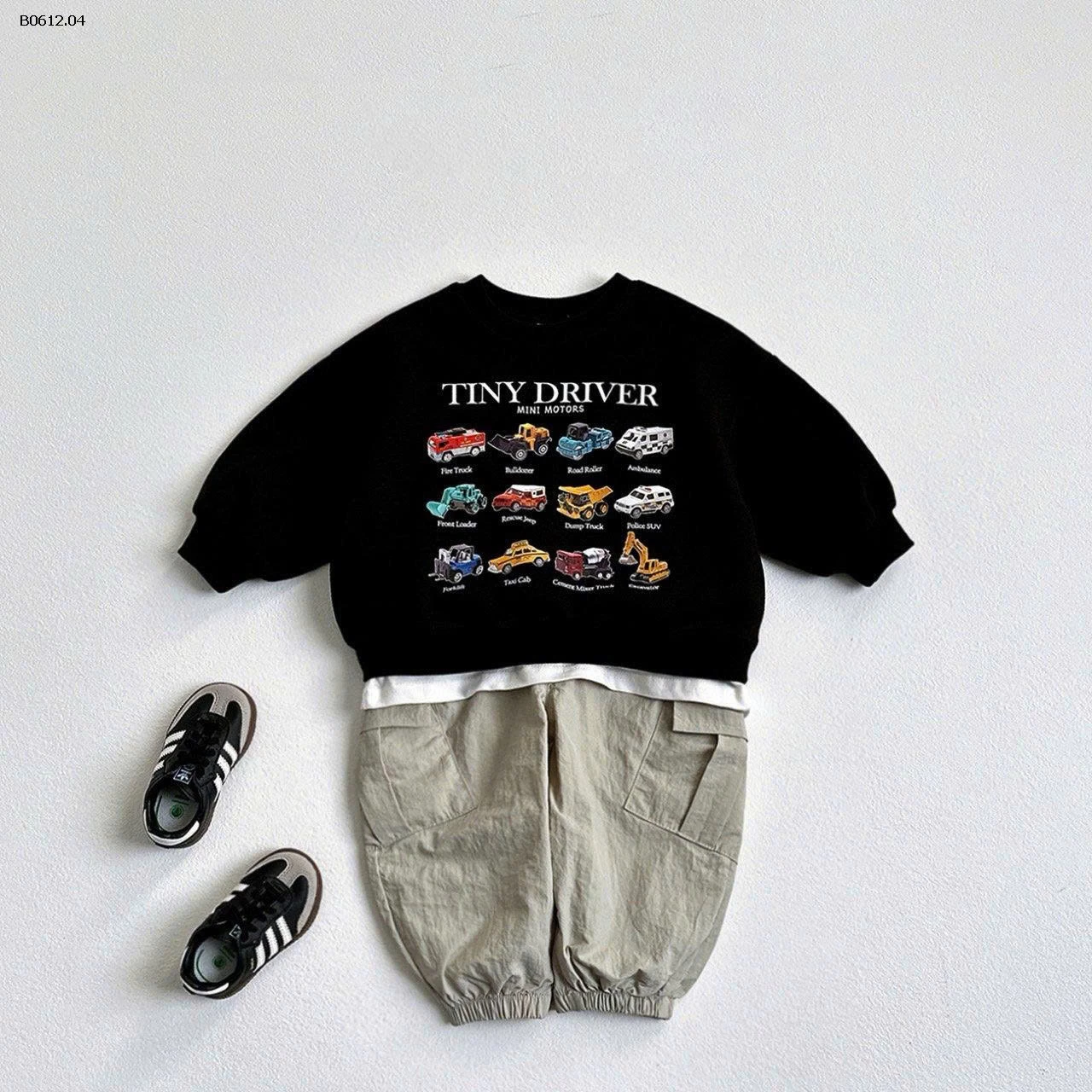 ÁO NỈ IN HÌNH CHO BÉ-sỉ 177k