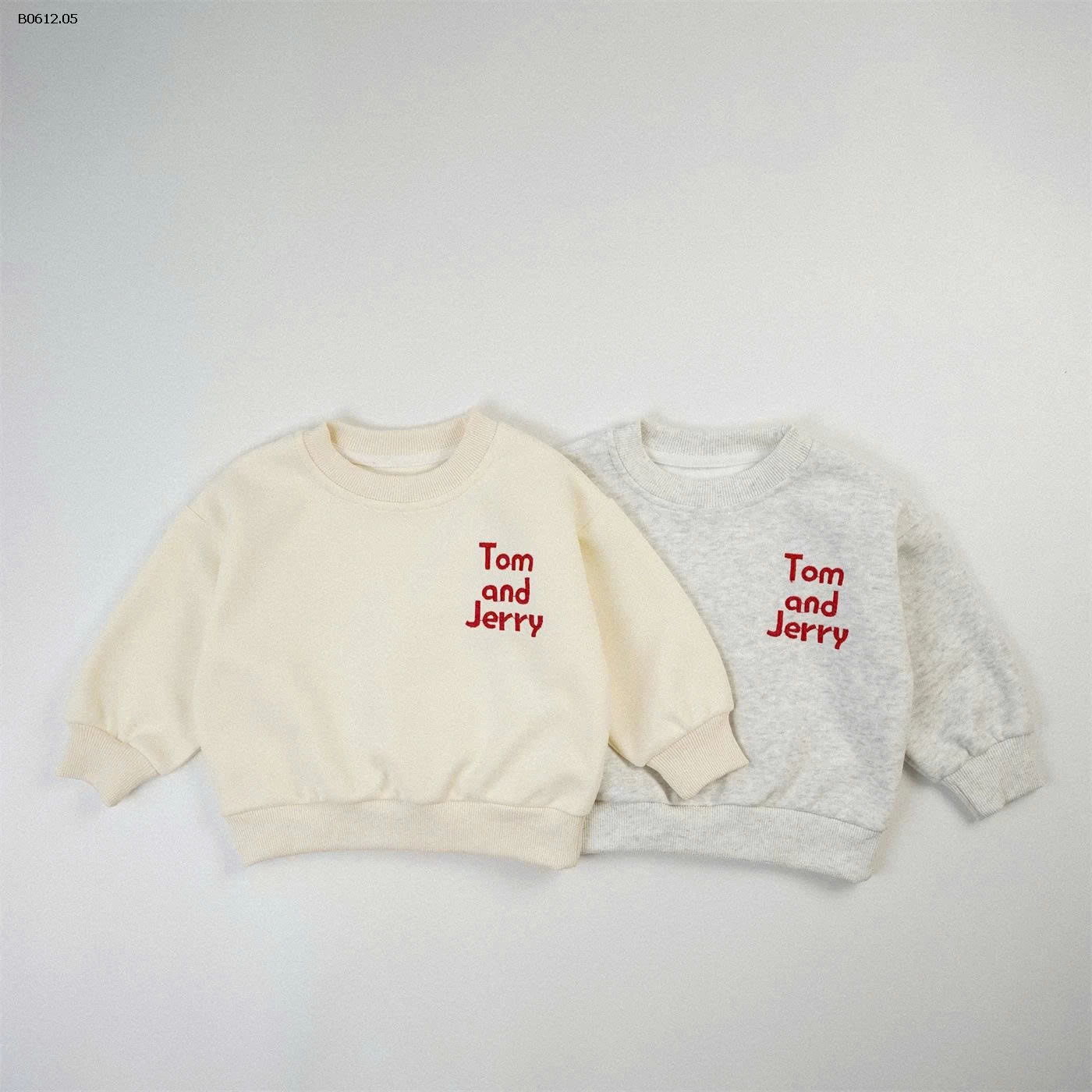 ÁO NỈ IN HÌNH TOM AND JERRY-sỉ 185k