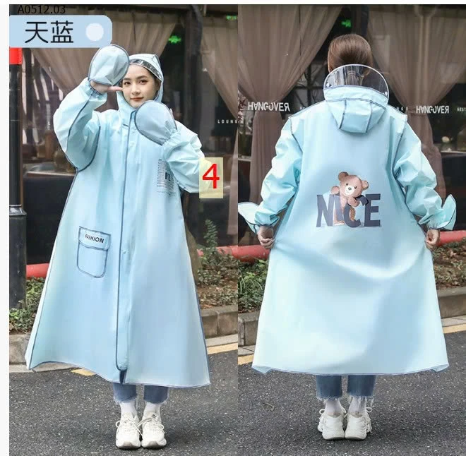 Áo mưa công nghẹ vải dệt Nhật-sỉ 125k