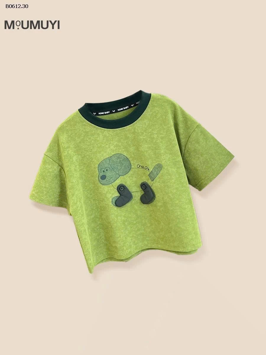 ÁO THUN CÚN XANH -sỉ 124k