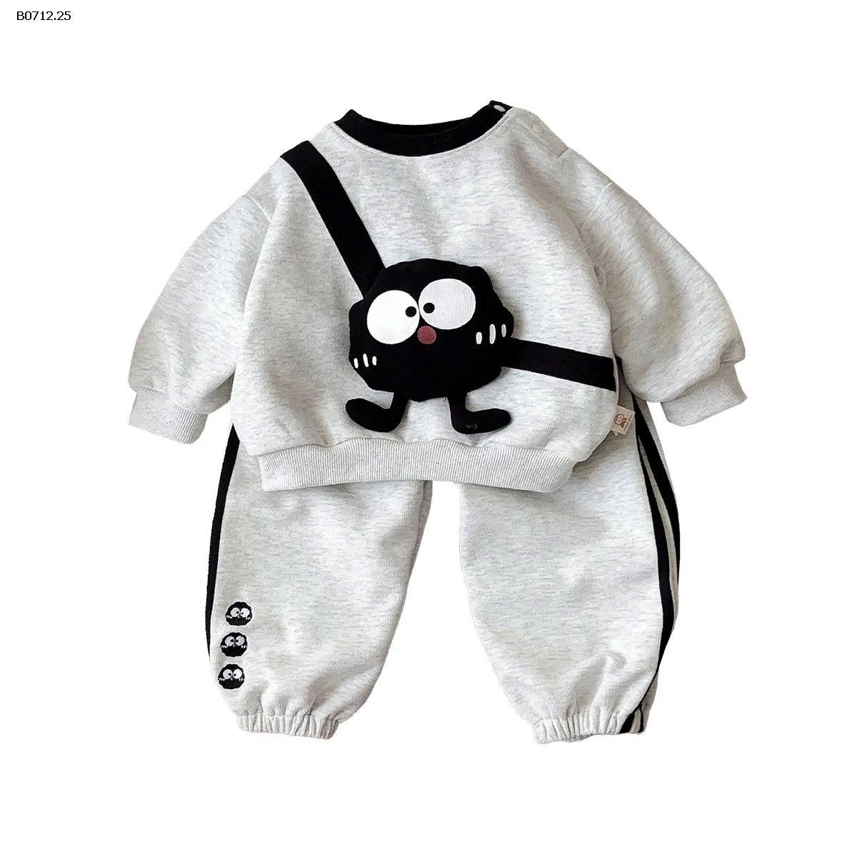 BỘ NỈ CUTE CHO BÉ -sỉ 295k