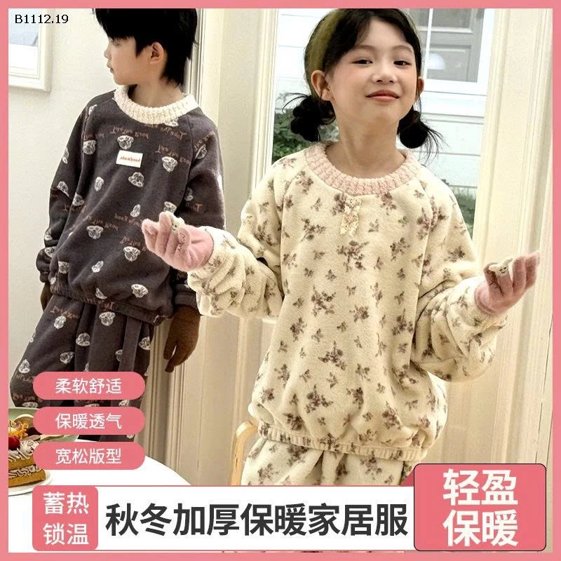 BỘ LÔNG MỀM TRẺ EM-sỉ : Sz 100-120 : 140k Sz 130-150 : 160k Sz 160-170 : 180k